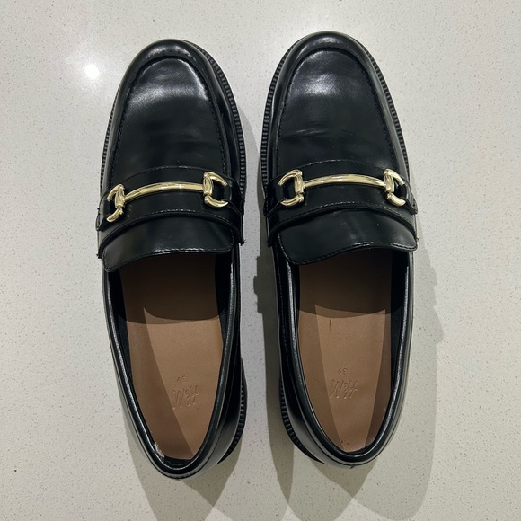 Black H&M Loafer Size 39 - Picture 2 of 9